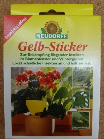 Anti-Insekten Gelb-Sticker 