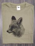 T-Shirt Fuchs sw Rehbock sw XL